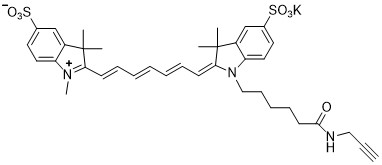 Sulfo-Cyanine7 alkyne  水溶性花菁染料CY7标记炔烃