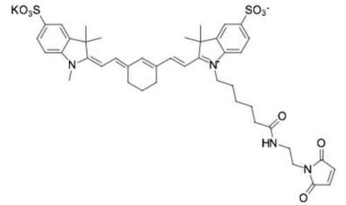 Sulfo-Cyanine5 maleimide  水溶性花菁染料CY5标记马来酰亚胺