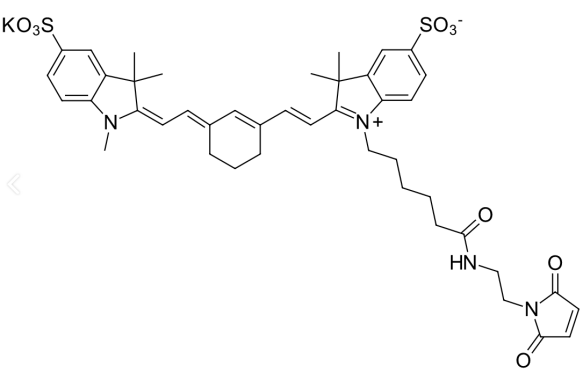 Sulfo-Cyanine7 maleimide  水溶性花菁染料CY7标记马来酰亚胺