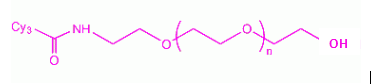 花菁染料CY3-聚乙二醇-羟基 CY3-PEG-OH