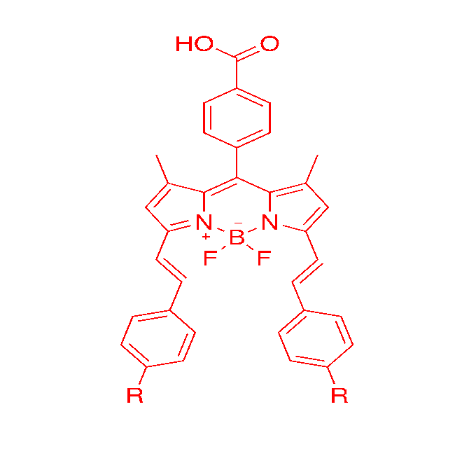BODIPY-O-CH3 651/668nm 氟化硼二吡咯