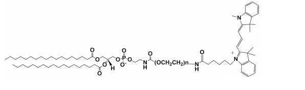 花菁染料CY3-聚乙二醇-DSPE磷脂/FA叶酸/MAL马来酰亚胺