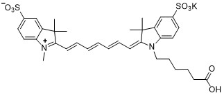 Sulfo-Cyanine7 Carboxylic acids  水溶性花菁染料CY7标记羧基 943298-08-6