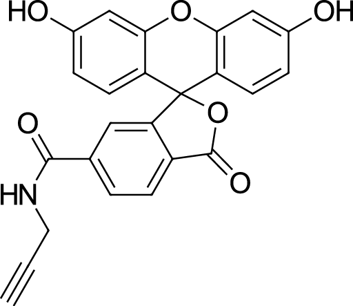 6-FAM alkyne  6-羧基荧光素炔烃 478801-49-9