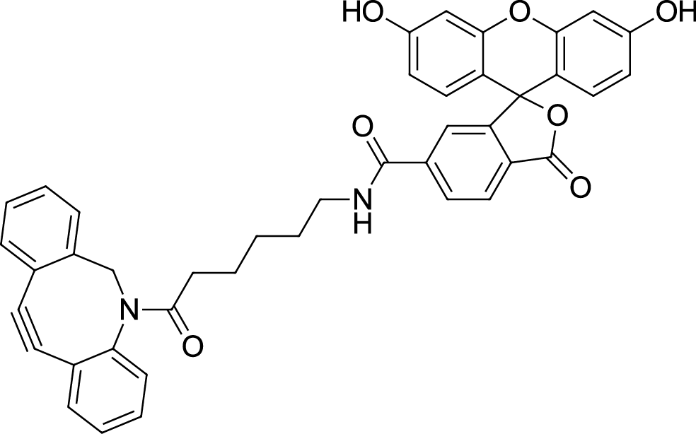 6-FAM DBCO  6-羧基荧光素-二苯并环辛炔 
