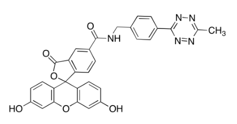 5-FAM Me-tetrazine  5-羧基荧光素甲基四嗪 1619222-85-3