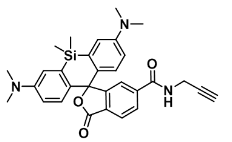 SiR-alkyne  硅基罗丹明-炔基