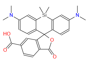 SI-TAMRA-6-COOH 硅-四甲基罗丹明-6-羧基 1426090-03-0