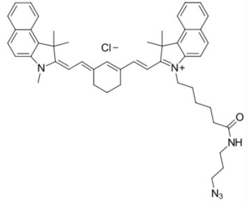 Sulfo-Cyanine7.5 azide  水溶性花菁染料CY7.5标记叠氮