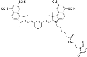 Sulfo-Cyanine7.5 maleimide  水溶性花菁染料CY7.5标记马来酰亚胺