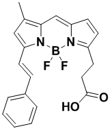 BODIPY-Me 564/570 carboxylic acid  氟化硼二吡咯Me-羧酸