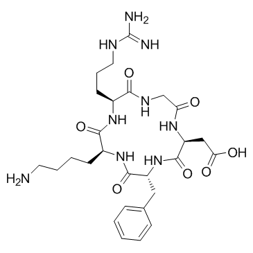 五甲川花菁染料标记cRGD靶向环肽