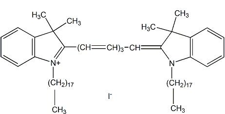 细胞膜荧光探针DiR,碘化物  DIR Iodide