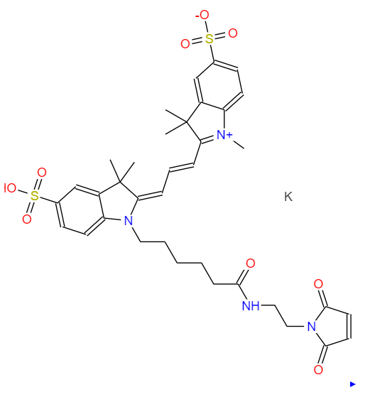Sulfo-Cyanine3 maleimide  水溶性花菁染料CY3标记马来酰亚胺