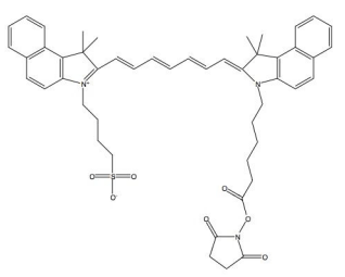 星戈瑞单品-CAS：1622335-40-3 吲哚菁绿标记活化脂 ICG-NHS