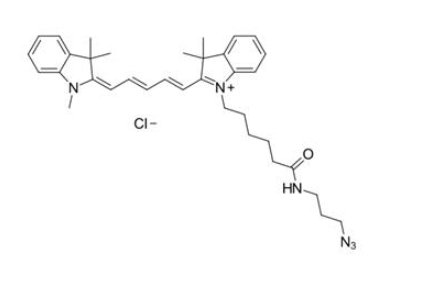 CY5-azide/N3分子结构和组成2183440-50-6