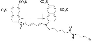 水溶性花菁染料CY3标记叠氮