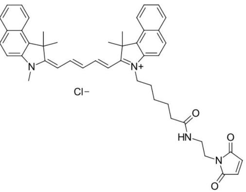 花菁染料CY5.5标记马来酰亚胺