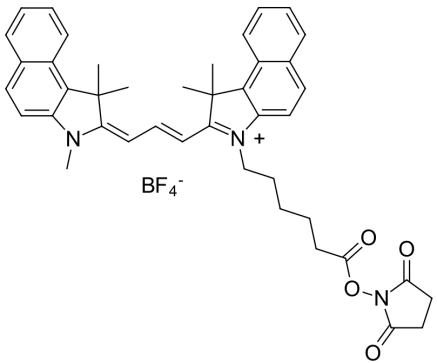 Cyanine3.5 NHS ester红色荧光多甲川花菁染料