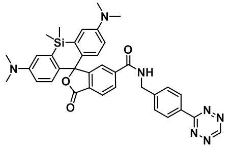 SiR-tetrazine水溶性近红外荧光染料