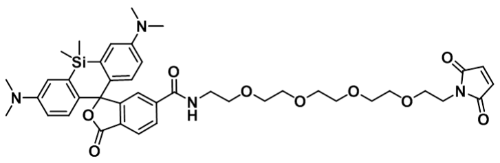 硅基罗丹明-四聚乙二醇-马来酰亚胺