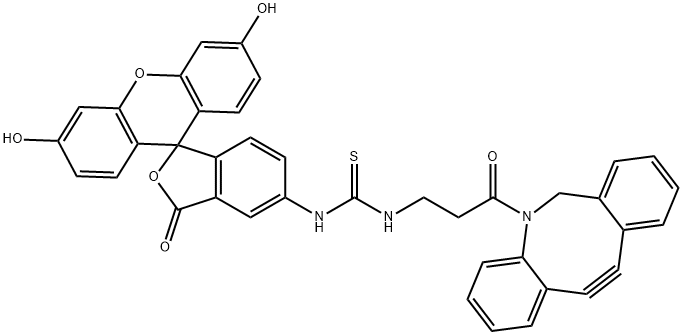 星戈瑞库存产品：异硫氰酸荧光素-二苯并环辛炔FITC-DBCO