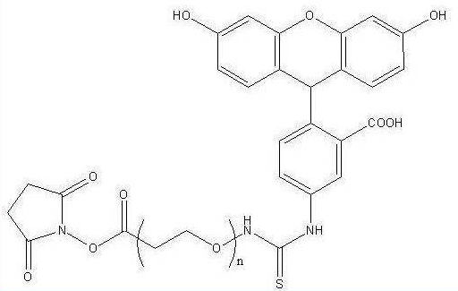 FITC-PEG-NHS胺基反应PEG荧光素