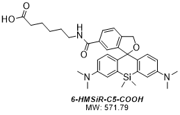 6-HMSiR-C5-COOH 硅基罗丹明-羧基 SiR-COOH