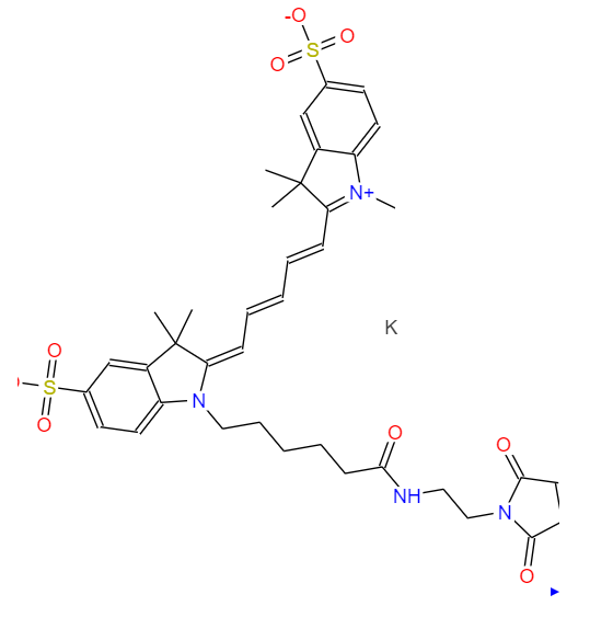 作为Sulfo-CY5 Maleimide，荧光染料、生物应用