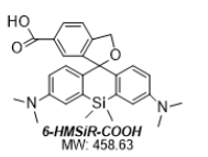 6-HMSIR-COOH硅基罗丹明标记羧酸SiR-COOH