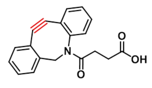 DBCO-COOH点击化学羧基-结构和性质