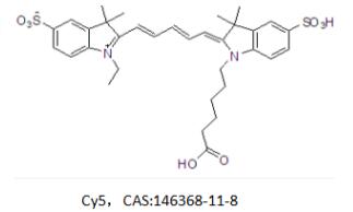 CY5-Chitosan红色荧光标记壳聚糖