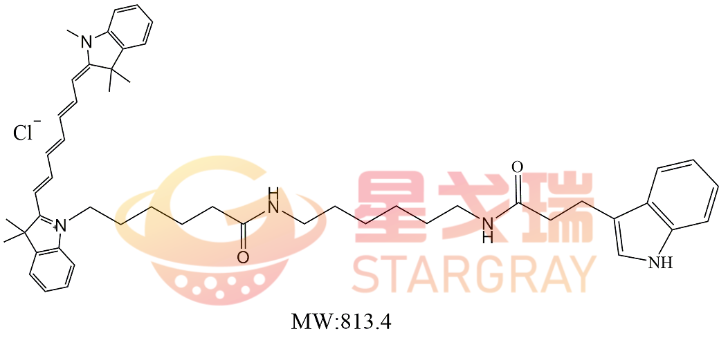 CY7-吲哚丙酸 CY7标记3-吲哚丙酸 CY7-IPA
